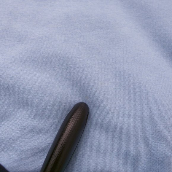 LOVEHEARTS Fries, Hummus & Garlic Bread Light Blue Retro Embroidered Sweater - Picture 8 of 11